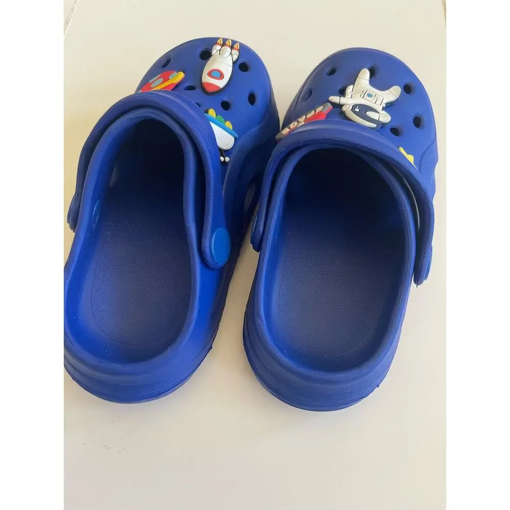 Toddler Kids Boys Cute Garden Water Clogs Sandals Slip On Shoes 12